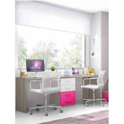 Bureau Bergerac -  Dim  :  L240cm x H 75cm x P60cm
