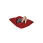 Pouf Géant - 1.40/ 1.10 cm - Rouge Pouf Géant - 1.40/ 1.10 cm - Rouge