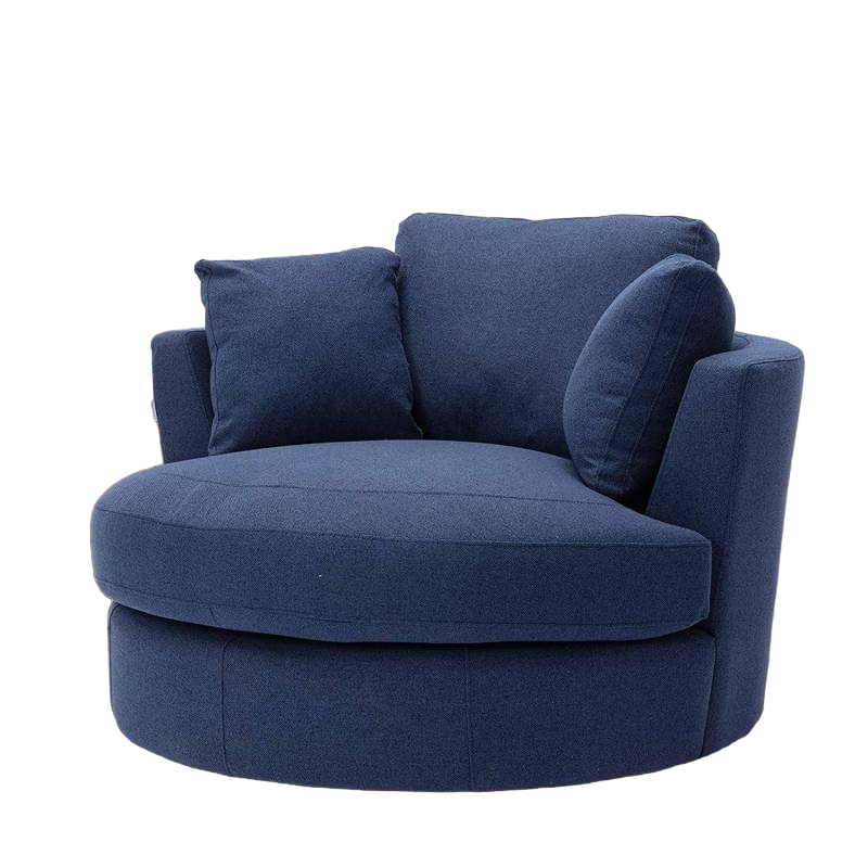 Fauteuil canapé IVORY Bleu