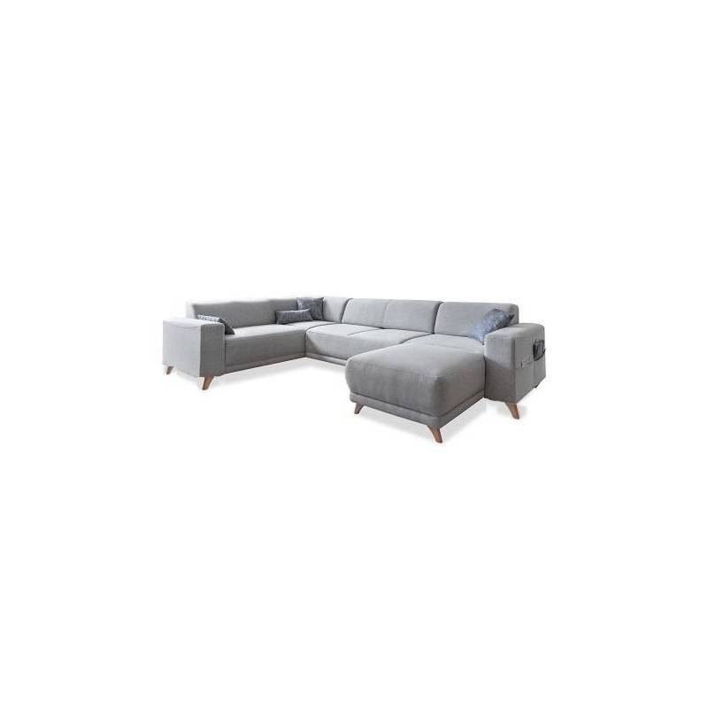 Canapé d'angle - Bella - 310*230*160cm - Gris