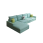 Canapé d'Angle Nouhe 2m*3m *85 cm / Turquoise 