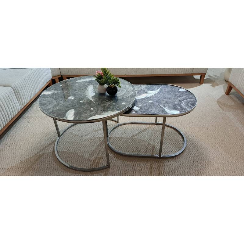 série de 2 table basse Nova