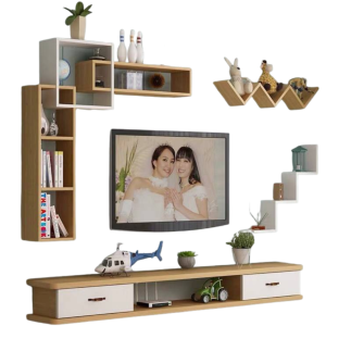 Meuble TV fleur de lyse