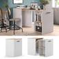 bureau pliable yris blanc et chêne Bois Mdf Stratifié bureau pliable yris blanc et chêne Bois Mdf Stratifié