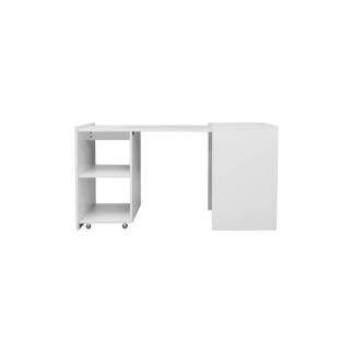bureau pliable yris blanc Bois Mdf Stratifié