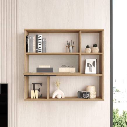 Niche bureautique en chêne L 90cm x H 85cm x P 25cm