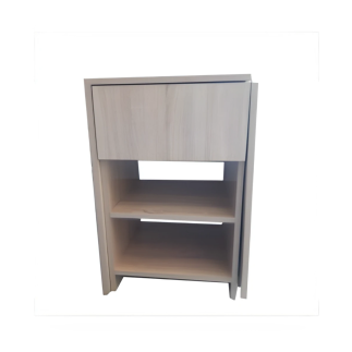 Bureau Pliable SALIM pour enfant L117cm*H76cm*P50cm - Chêne Bois MDF stratifié