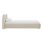 LIT CAPITONNÉ POUR ADULTE CAMILLIA -BEIGE