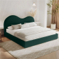 LIT CAPITONNÉ POUR ADULTE VALERIO - VERT