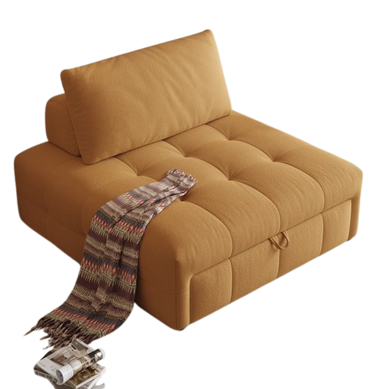 FAUTEUIL CONVERTIBLE LORENA - CAMEL