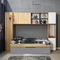 Chambre à coucher pour enfant Evane - Bois MDF stratifié