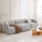 canapé modulable 3 places VERONA gris