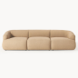 canapé modulable 3 places VERONA beige