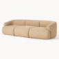 canapé modulable 3 places VERONA beige