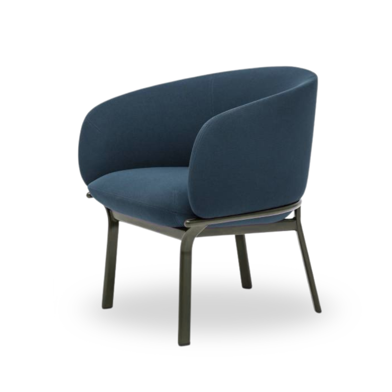 Fauteuil Favour - structure métallique 