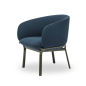 Fauteuil Favour - structure métallique 