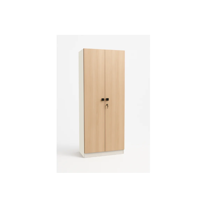 Armoire de rangement chêne sonoma et Blanc