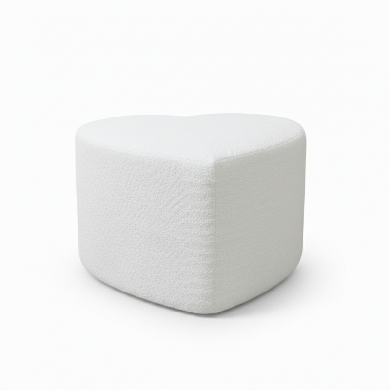 pouf cœur 