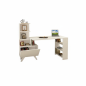 Bureau Scandinave  - Bois MDF Stratifié - 150*120*60 cm - Blanc  