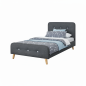 Lit Salima - 90*190 - Gris