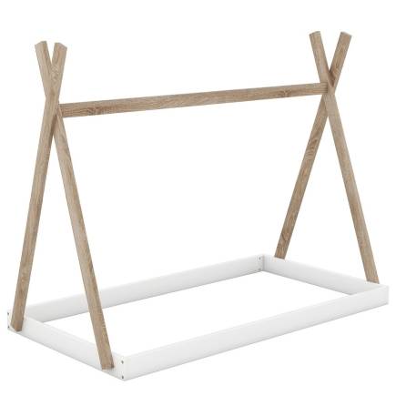 Lit cabane TIPI - BLANC _90 * 190 cm blanc