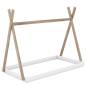 Lit cabane TIPI - BLANC _90 * 190 cm blanc Lit cabane TIPI - BLANC _90 * 190 cm blanc