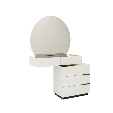 coiffeuse moderne Majesté blanc