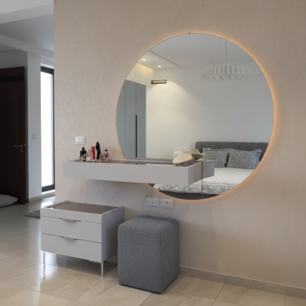 coiffeuse style moderne blanc  ELIXIR