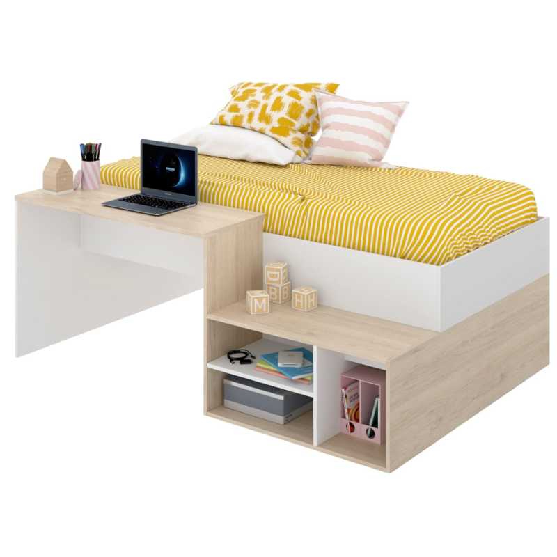 Lit Enfant Multifonction avec Bureau Intégré DODO  KIDS