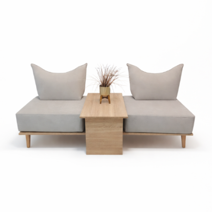 canapé lit Elayne avec table basse