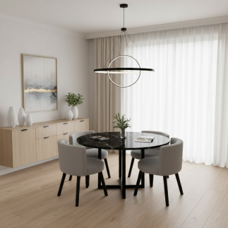 Table a manger avec 4 chaise PERLA