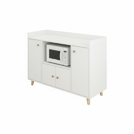 Buffet de cuisine scandinave - L120cm*H90cm*P35cm
