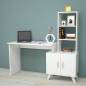 Bureau pour enfant scandinave Blanc - 150*150*60 - Bois MDF Stratifié Bureau pour enfant scandinave Blanc - 150*150*60 - Bois MDF Stratifié