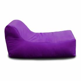 Pouf IBIZA - Violet - 65*100*55*25 cm