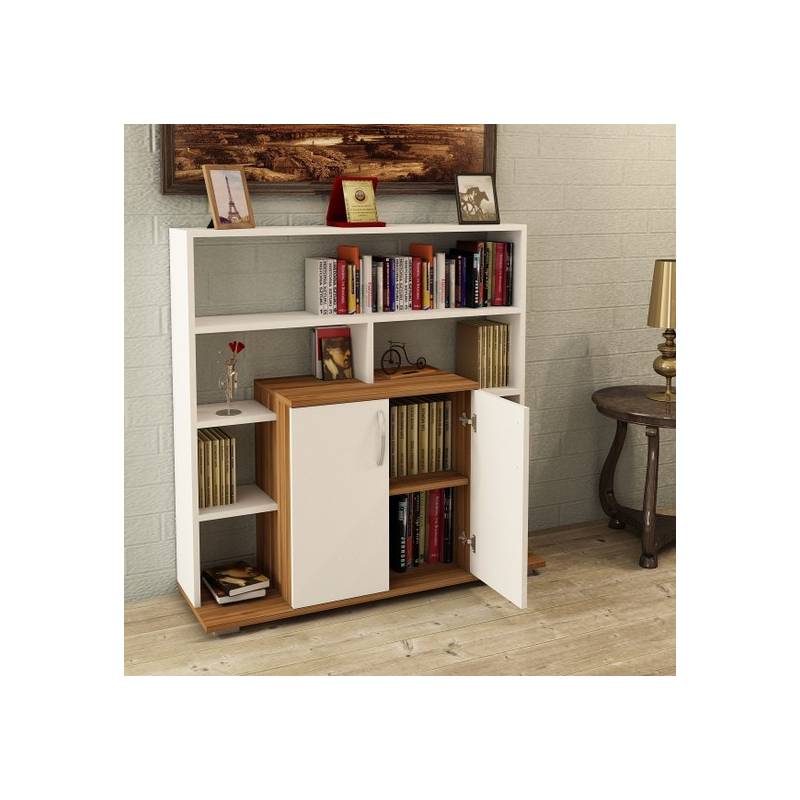 Bibliothèque avec étagères Bibliothèque avec étagères