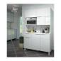 Buffet De Cuisine -Bois MDF stratifié - 115 *197*44cm - Blanc Buffet De Cuisine -Bois MDF stratifié - 115 *197*44cm - Blanc