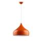 Suspension cuisine - Aluminium - E27 - Orange