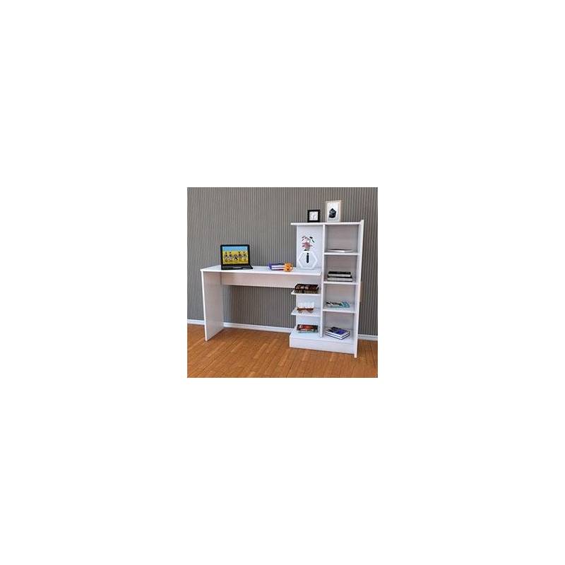 Bureau Népal - Bois MDF - Blanc Bureau Népal - Bois MDF - Blanc