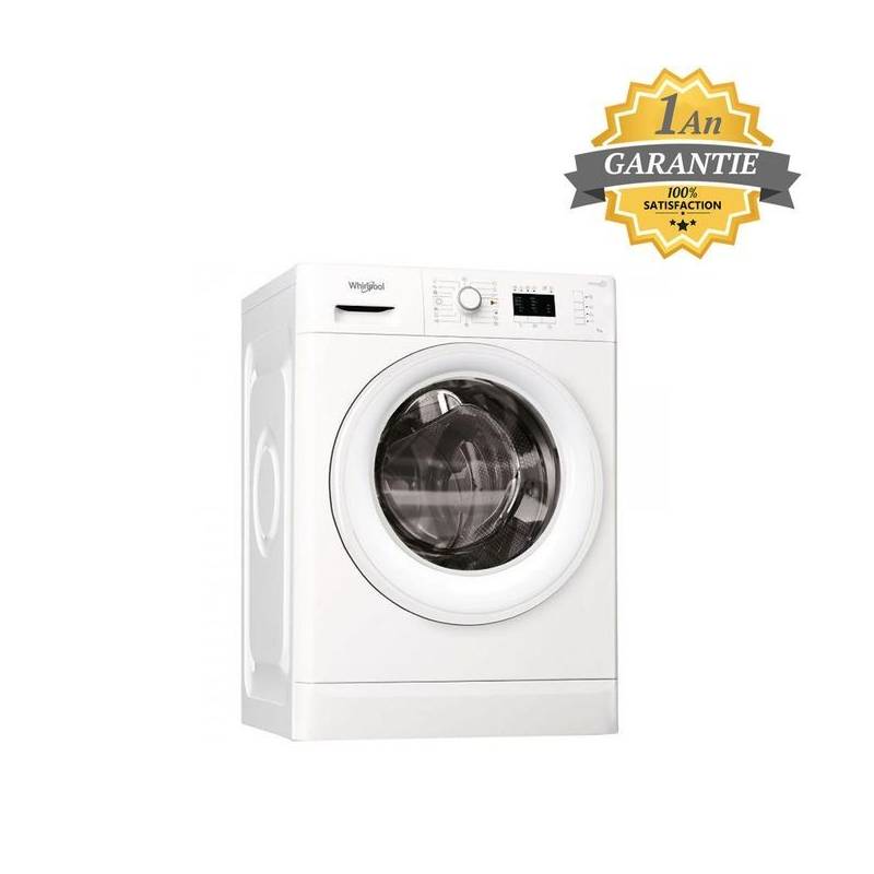 Whirlpool Lave Linge Frontale 7 Kg Fresh care 6th sens FWG71253 Garantie 1 an